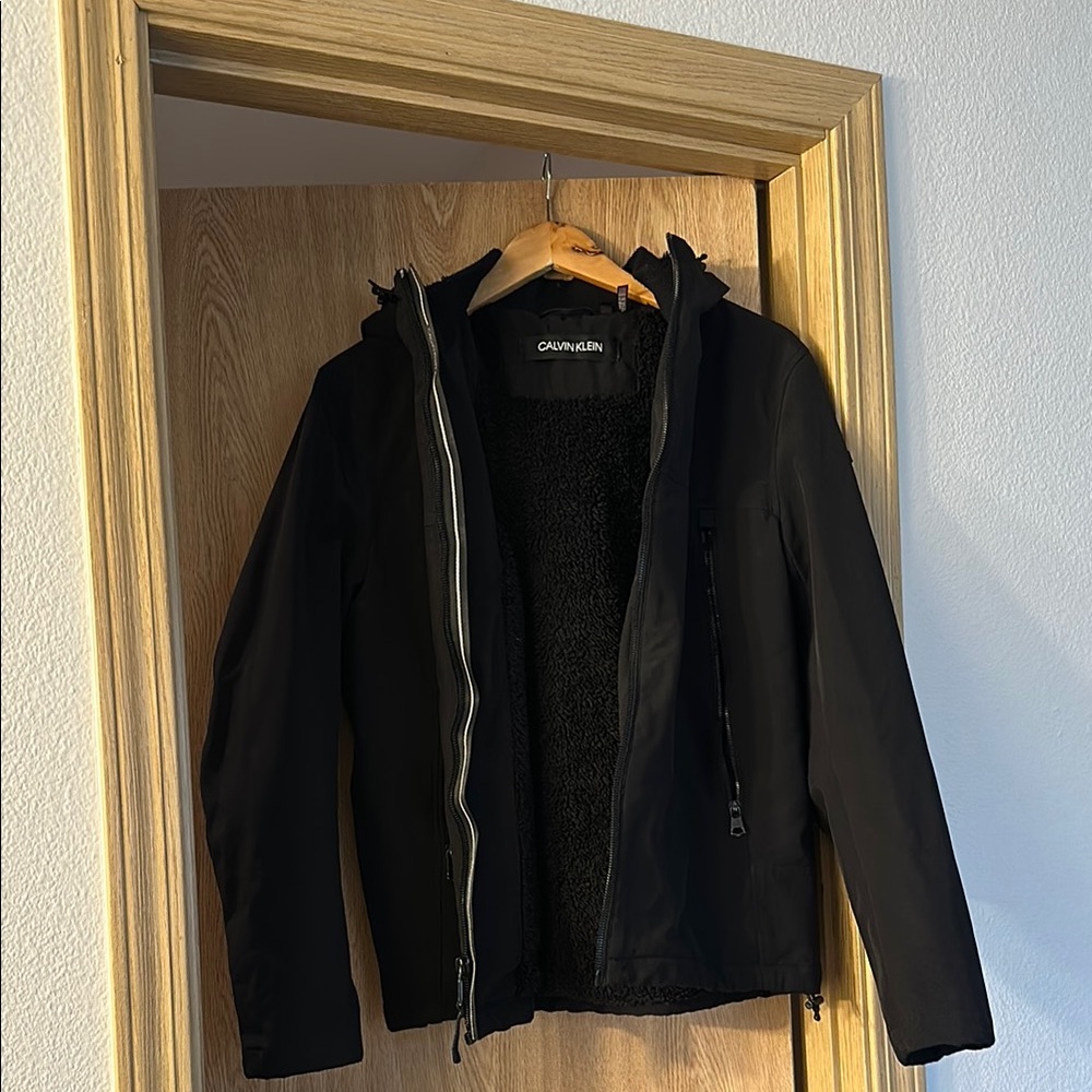 Calvin Klein Men's Black Jacket